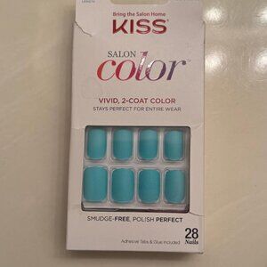 Color Nail Set - Kiss Salon Color - Blue (NEW)